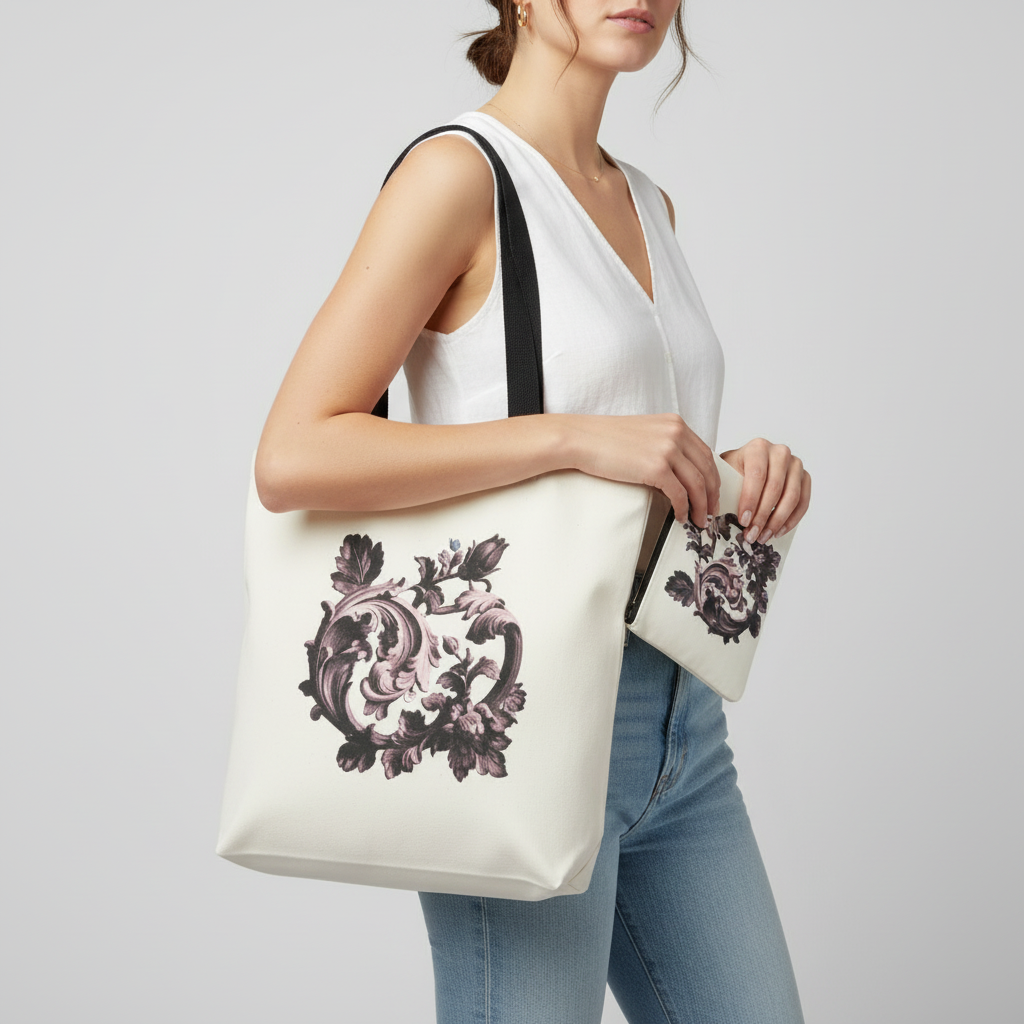Tote Bag w/small pouch