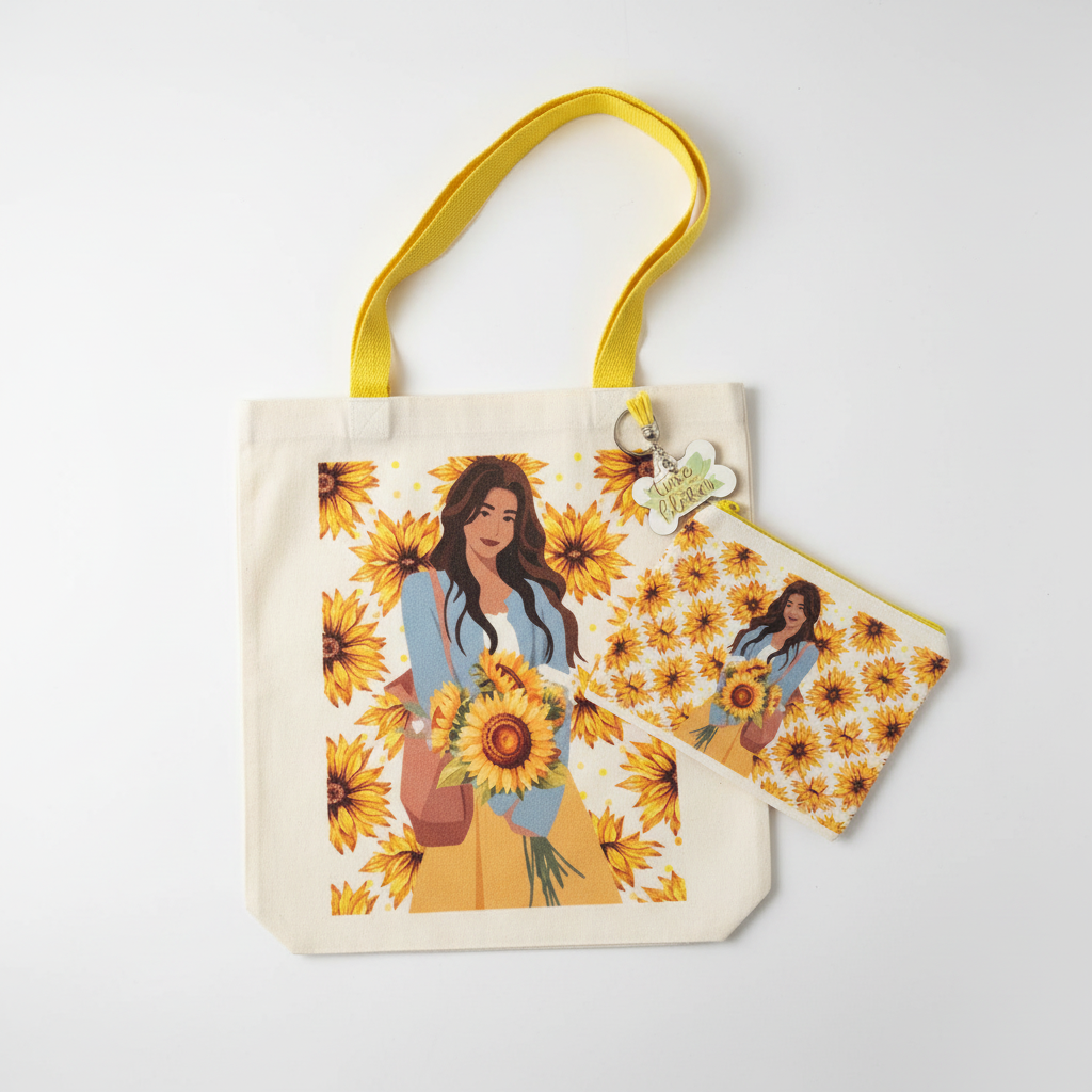 Tote Bag w/ small pouch