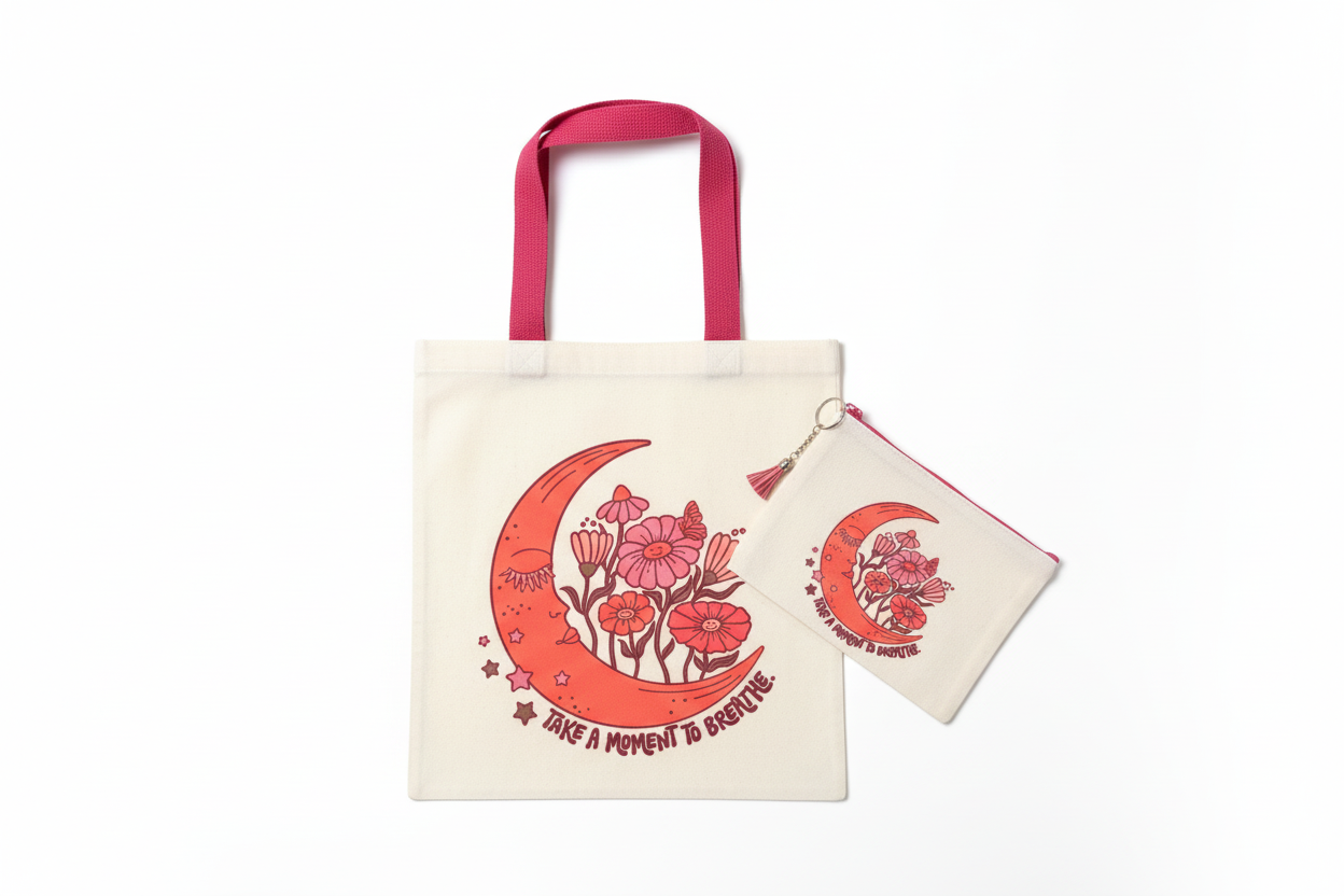 Tote Bag w/small pouch