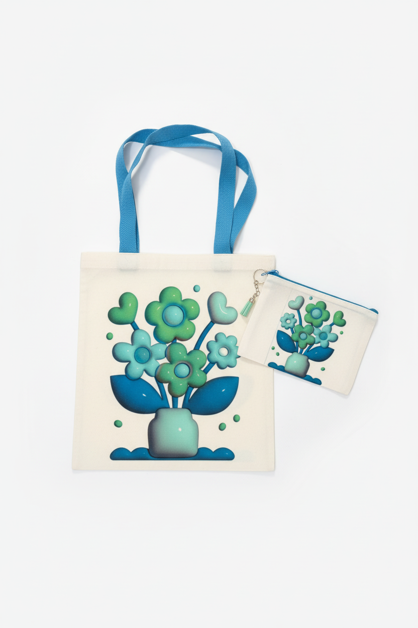 Tote Bag w/ small pouch